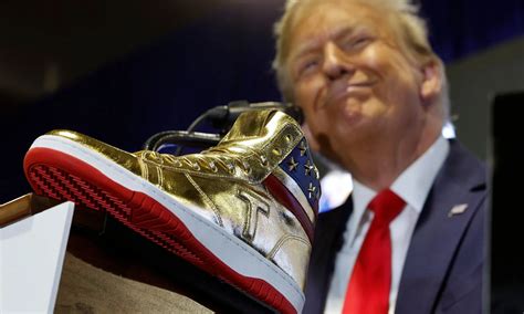 who is manufacturing trump sneakers.